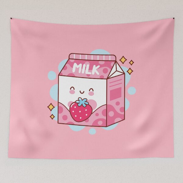 Aperçu de l'œuvre Lait de vache aux fraises créée et vendue par ZodesignArt.
