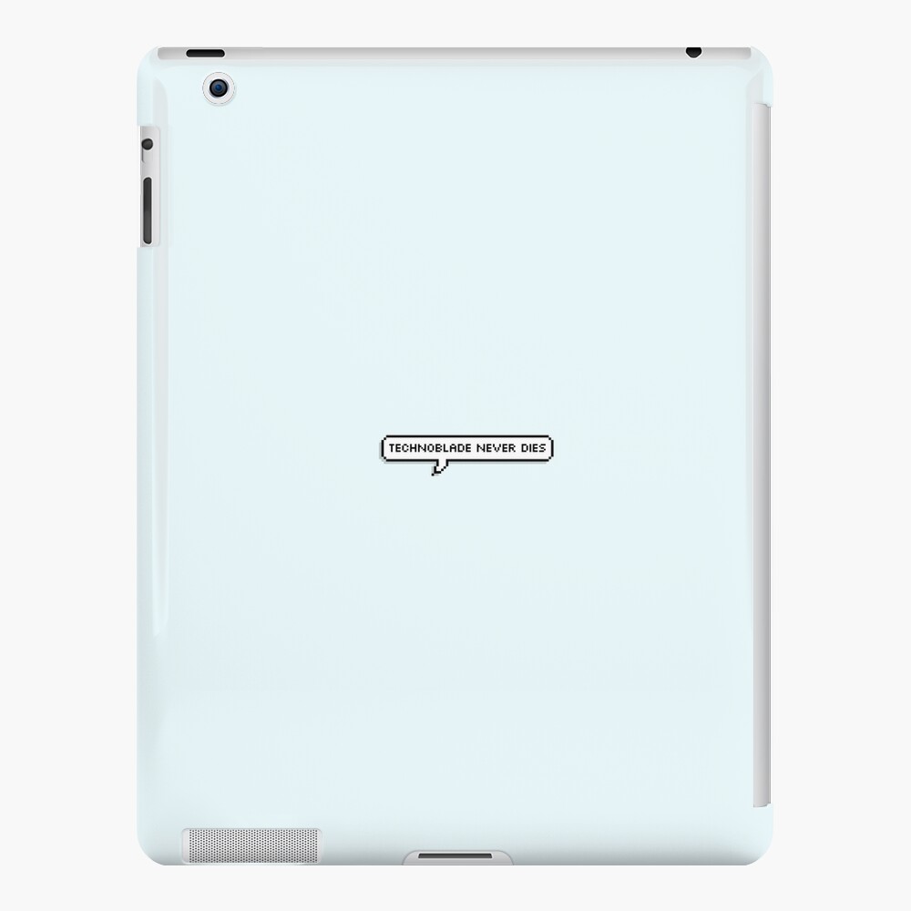 technoblade never dies technoblade technoblade never dies technoblade iPad  Case & Skin for Sale by anastdesign