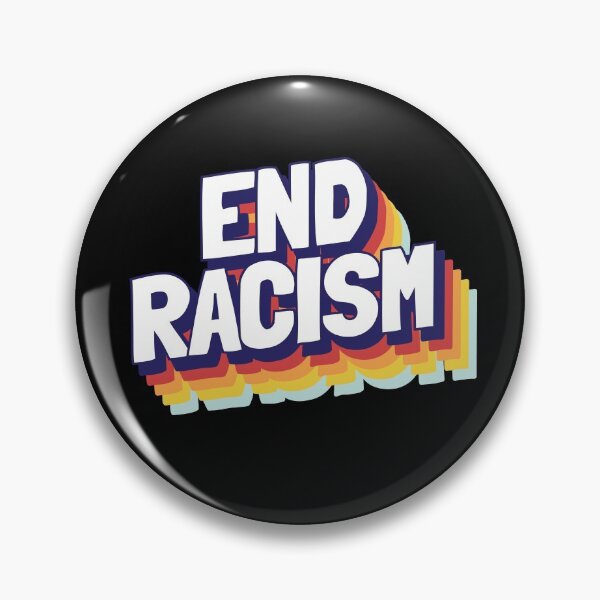 Item preview, END RACISM Rainbow designed and sold by Lightfield.