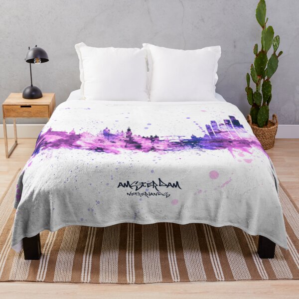 Item preview, Amsterdam The Netherlands Skyline designed and sold by ArtPrints.