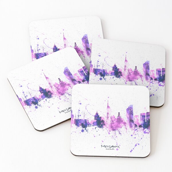 Item preview, Portsmouth England Skyline designed and sold by ArtPrints.