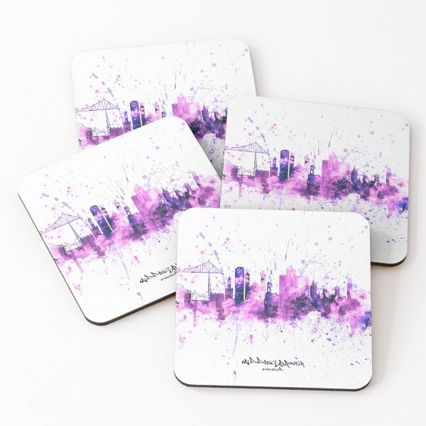 Item preview, Middlesbrough England Skyline designed and sold by ArtPrints.