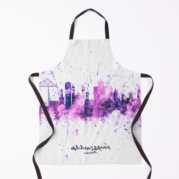 Item preview, Middlesbrough England Skyline designed and sold by ArtPrints.