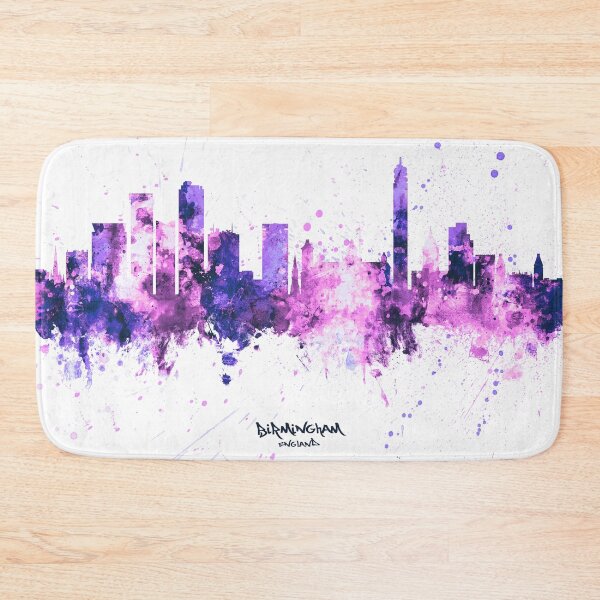 Artikelvorschau, Birmingham England Skyline entworfen und verkauft von ArtPrints.