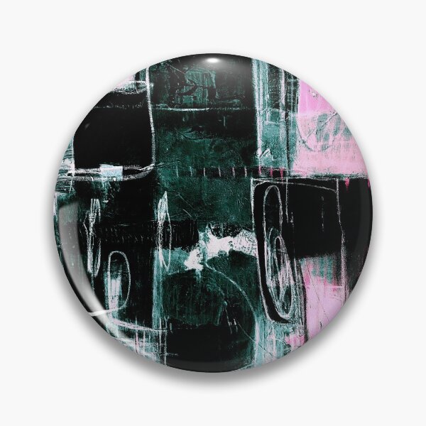 Item preview, Black Pink Modern Geometric Painting designed and sold by Leywald.