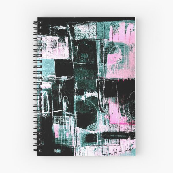 Item preview, Black Pink Modern Geometric Painting designed and sold by Leywald.