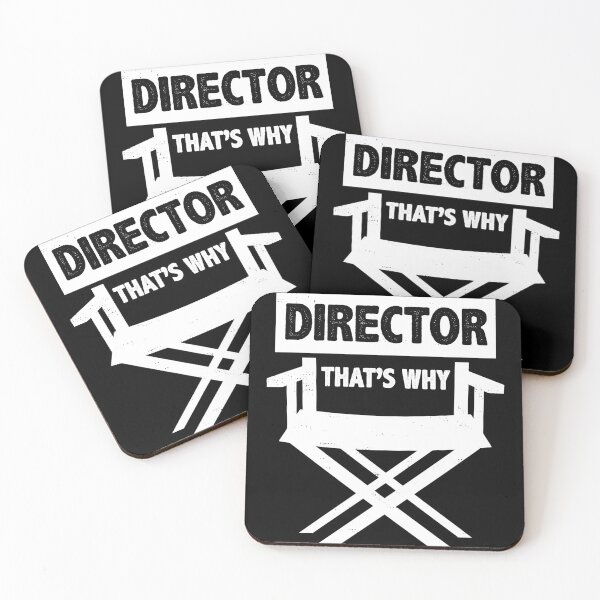 Item preview, Because I Am The Director That Is Why gift, Movie Maker gift design designed and sold by Lisbob.