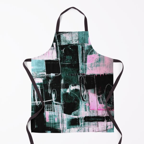 Item preview, Black Pink Modern Geometric Painting designed and sold by Leywald.