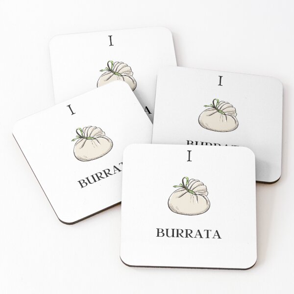 Item preview, I love burrata designed and sold by FourNuns.