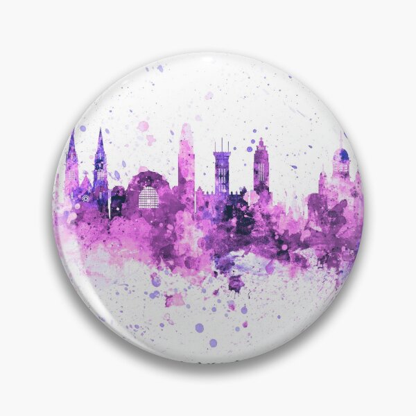Item preview, Helsinki Finland Skyline designed and sold by ArtPrints.
