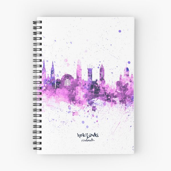 Item preview, Helsinki Finland Skyline designed and sold by ArtPrints.
