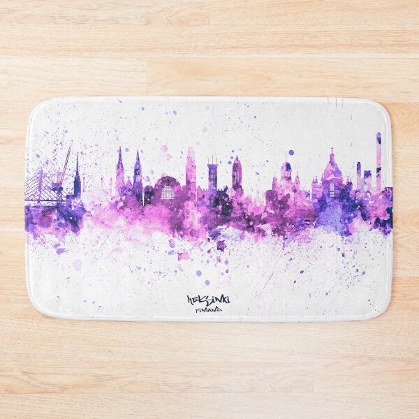 Item preview, Helsinki Finland Skyline designed and sold by ArtPrints.
