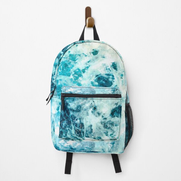 Item preview, Blue Ocean Summer Beach Waves Abstract Watercolor designed and sold by Naumovski.
