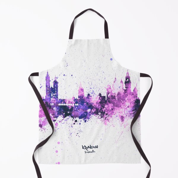 Item preview, Krakow Poland Skyline designed and sold by ArtPrints.