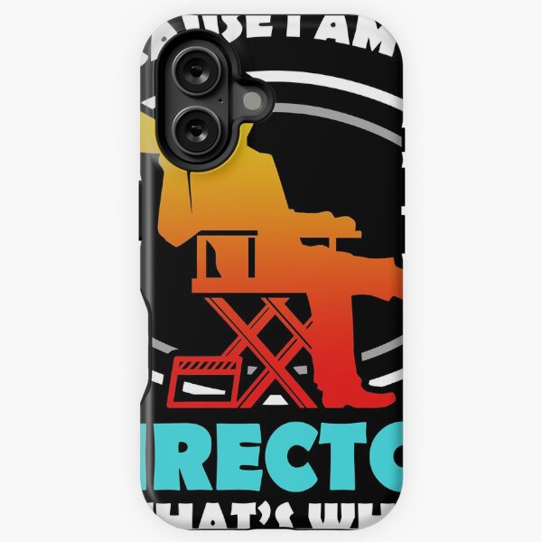 Item preview, Because I Am The Director That Is Why gift, Movie Maker gift design designed and sold by Lisbob.