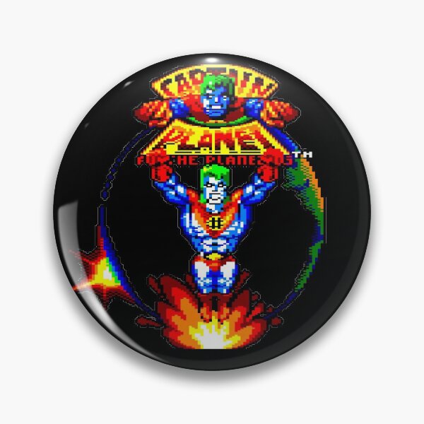 Aperçu de l'œuvre Captain Planet Amstrad CPC Jeux vidéo Pixel Art créée et vendue par Mr-Retropixel.