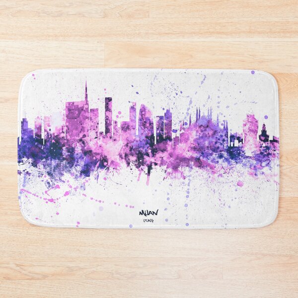 Item preview, Milan Italy Skyline designed and sold by ArtPrints.