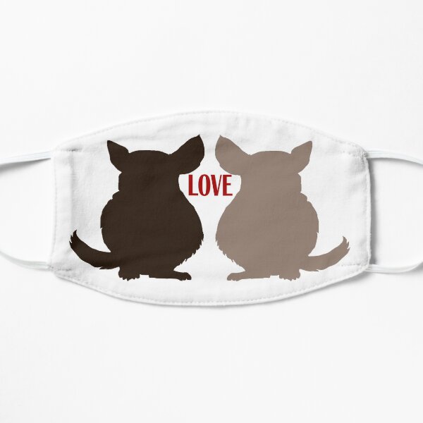 Chinchilla Love Flat Mask