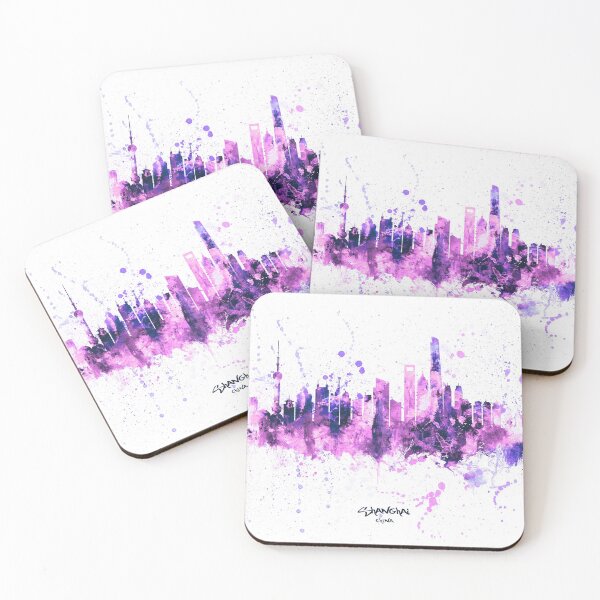 Item preview, Shanghai China Skyline designed and sold by ArtPrints.