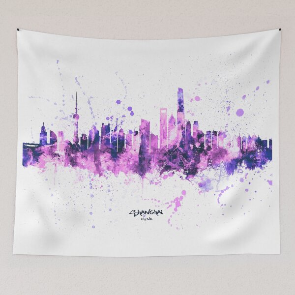 Item preview, Shanghai China Skyline designed and sold by ArtPrints.