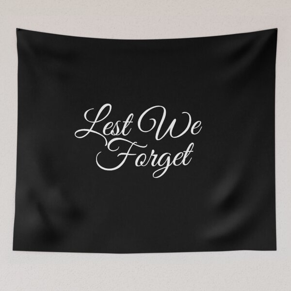 Item preview, Lest We Forget designed and sold by PetitePeche.