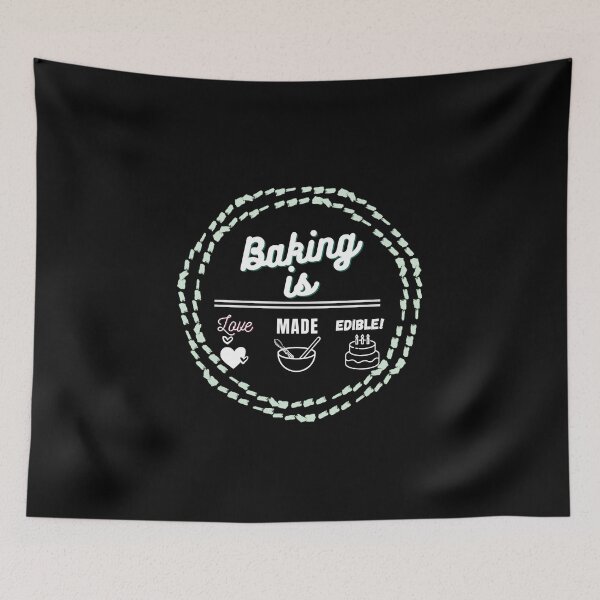 Item preview, Baking is Making love Edible designed and sold by Gifty-Designs.