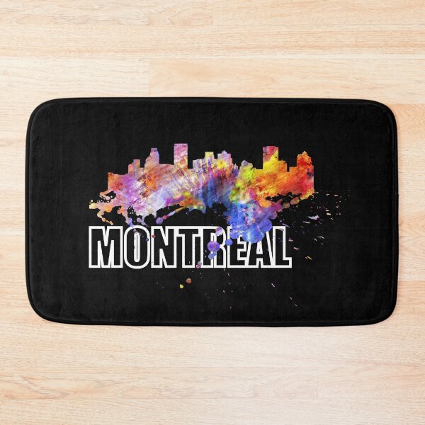 Item preview, Montreal Quebec Canada Skyline Holiday Gift designed and sold by DerNerd.