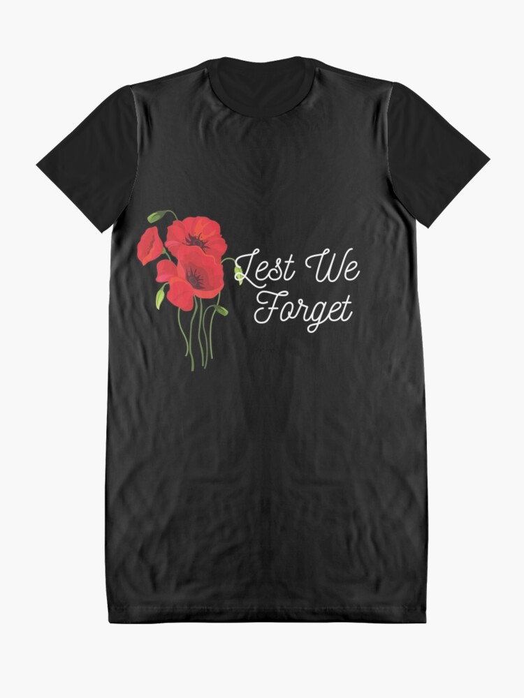 lest we forget rugby shirt