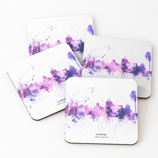 Item preview, Geneva Switzerland Skyline designed and sold by ArtPrints.