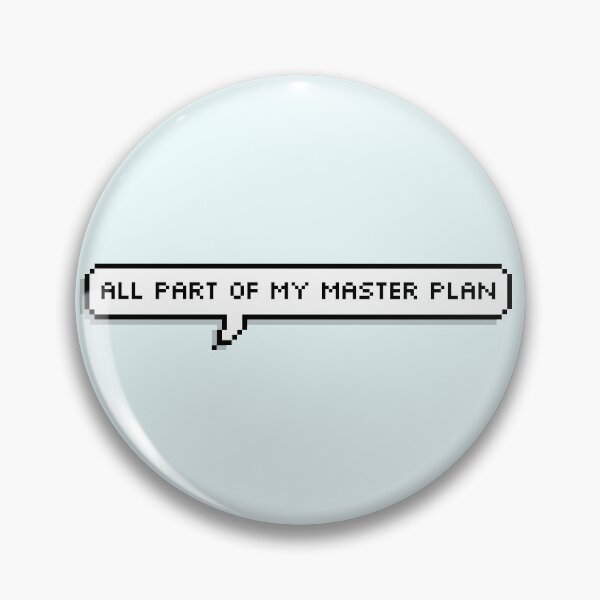 Item preview, Technoblade Quote: All Part of My Master Plan designed and sold by Swagneato.