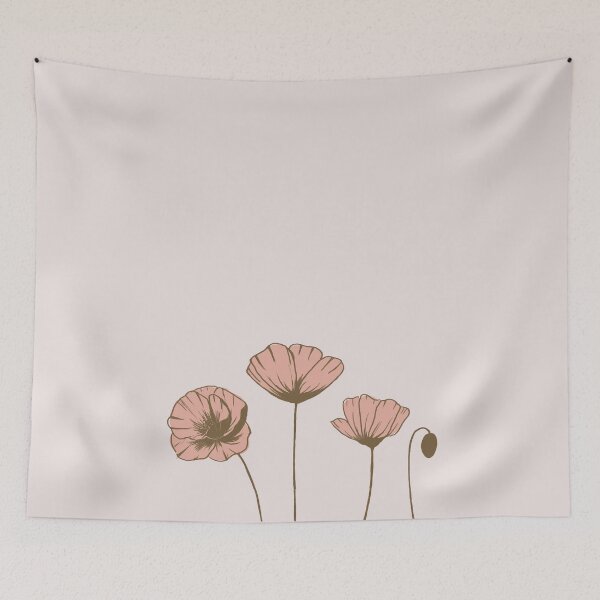 Aperçu de l'œuvre Coquelicots roses créée et vendue par . l i m o n a d e . c r e a t i o n s ..