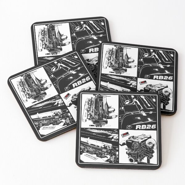 Item preview, RB26 [Black+ and White] designed and sold by oldschooljdm.