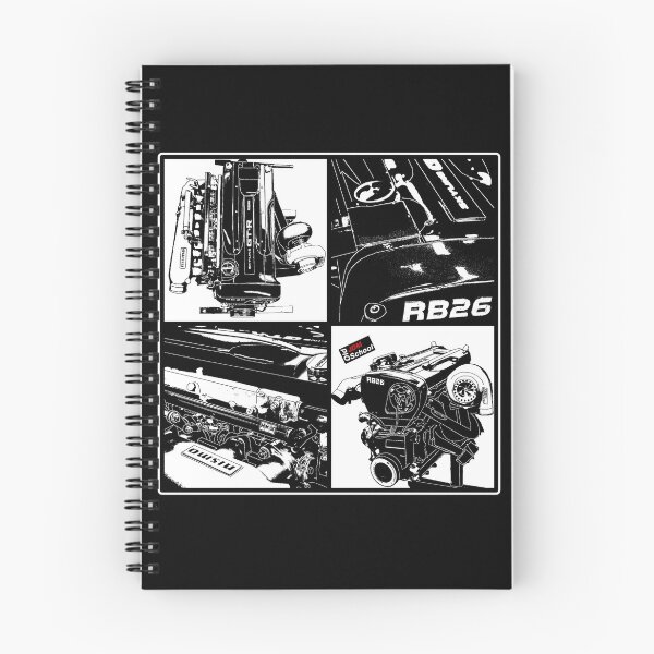 Item preview, RB26 [Black+ and White] designed and sold by oldschooljdm.