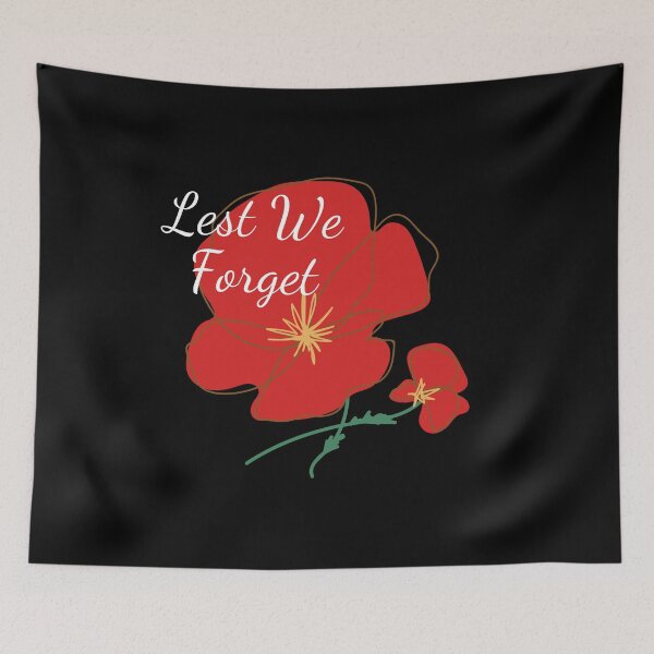 Item preview, Lest We Forget designed and sold by PetitePeche.
