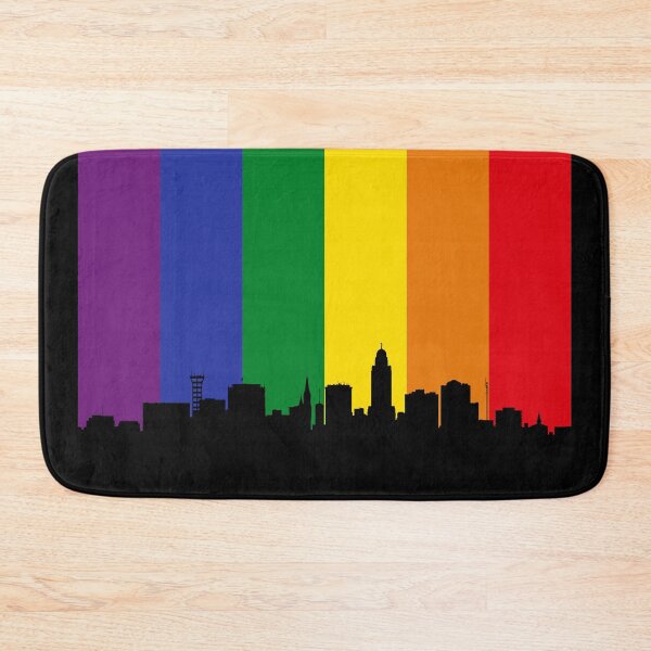 Item preview, Lincoln Nebraska Skyline designed and sold by ArtPrints.