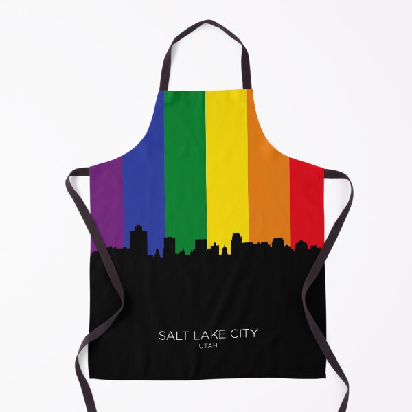 Artikelvorschau, Salt Lake City Utah Skyline entworfen und verkauft von ArtPrints.