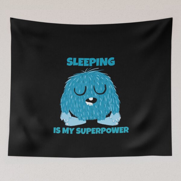 Item preview, Sleeping monster - Superpower designed and sold by Beyond Words.