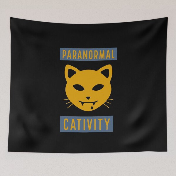 Item preview, Paranormal Cativity - Spooky Halloween cat designed and sold by Jamiecsmith1986.