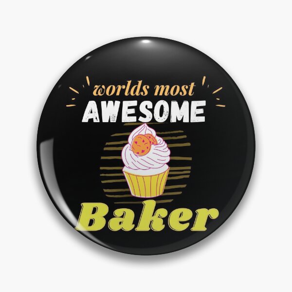 Item preview, World Most Awesome Baker! designed and sold by Gifty-Designs.