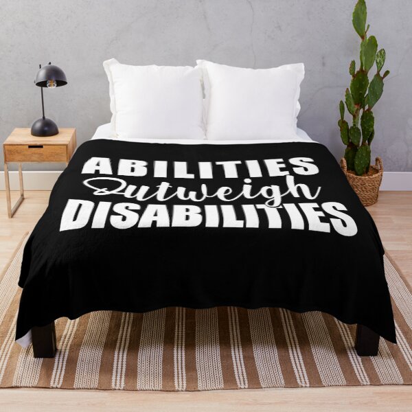 Item preview, Abilities Outweigh Disabilities designed and sold by majidkacm.