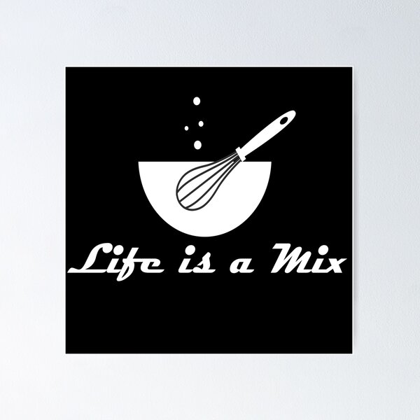 Item preview, Life is A Mix - Baking! designed and sold by Gifty-Designs.
