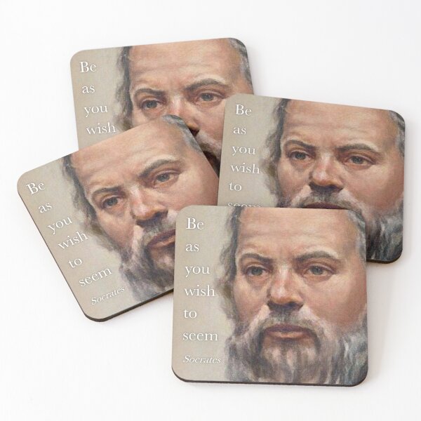 Item preview, Be As You Wish To Seem Socrates Quote  designed and sold by Floralife.