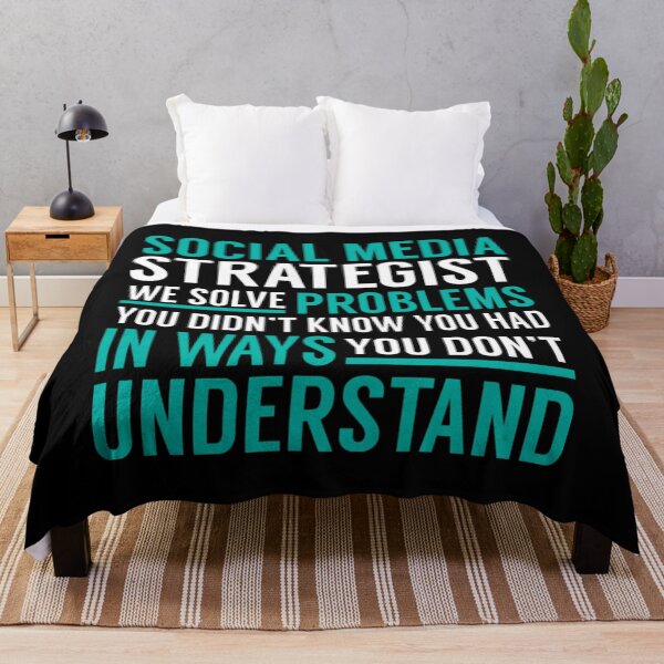 Item preview, Social Media Strategist We Solve Problems You Didn't Know You Had in Ways You Don't Understand designed and sold by MichaelDichiera.