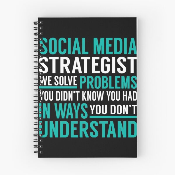 Item preview, Social Media Strategist We Solve Problems You Didn't Know You Had in Ways You Don't Understand designed and sold by MichaelDichiera.