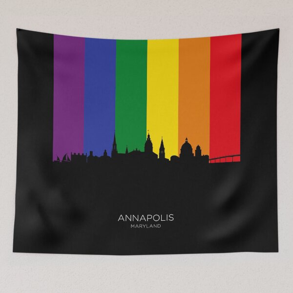 Item preview, Annapolis Maryland Skyline designed and sold by ArtPrints.