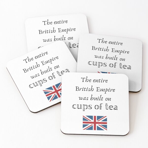 Item preview, The entire British Empire was built on cups of tea mug cup designed and sold by TheTeaTimeWorks.