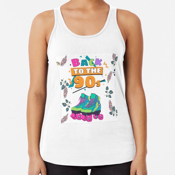 BACK TO THE 90's Racerback Tank Top