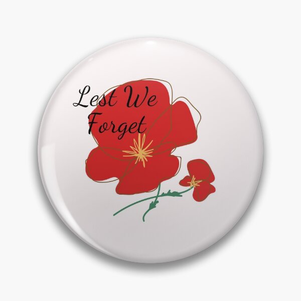 Item preview, Lest We Forget designed and sold by PetitePeche.