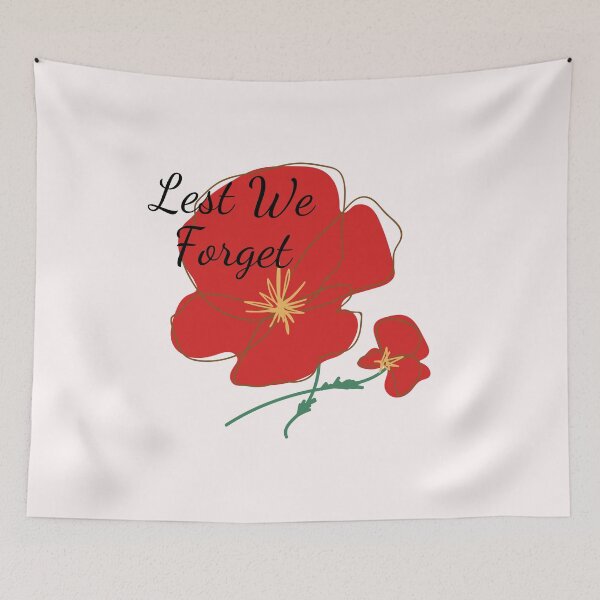 Item preview, Lest We Forget designed and sold by PetitePeche.