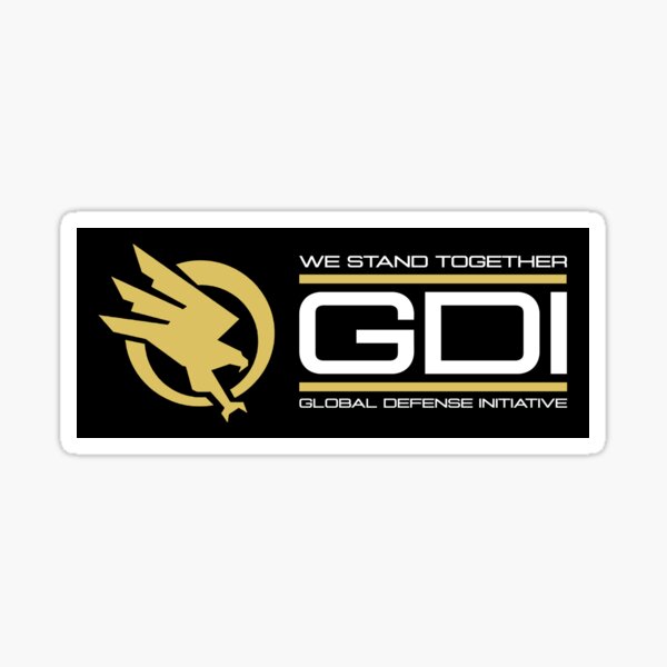 Globale Verteidigungsinitiative Sticker